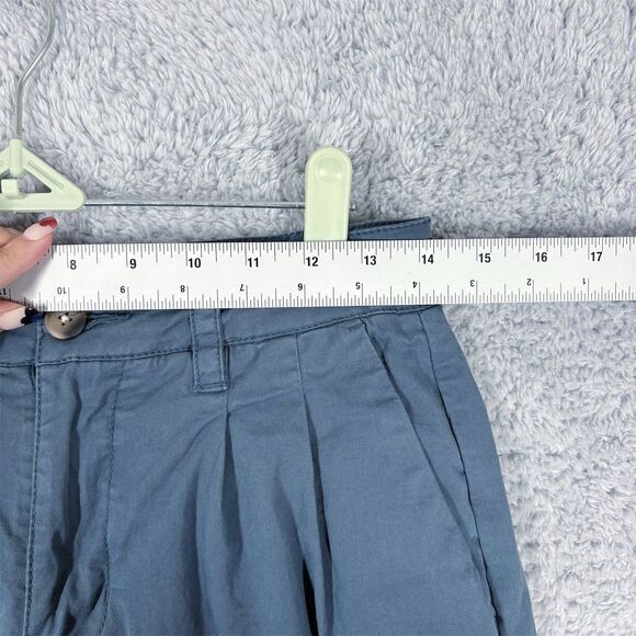 Pact Women's Cropped Pants in Blue - Picture 6 of 13